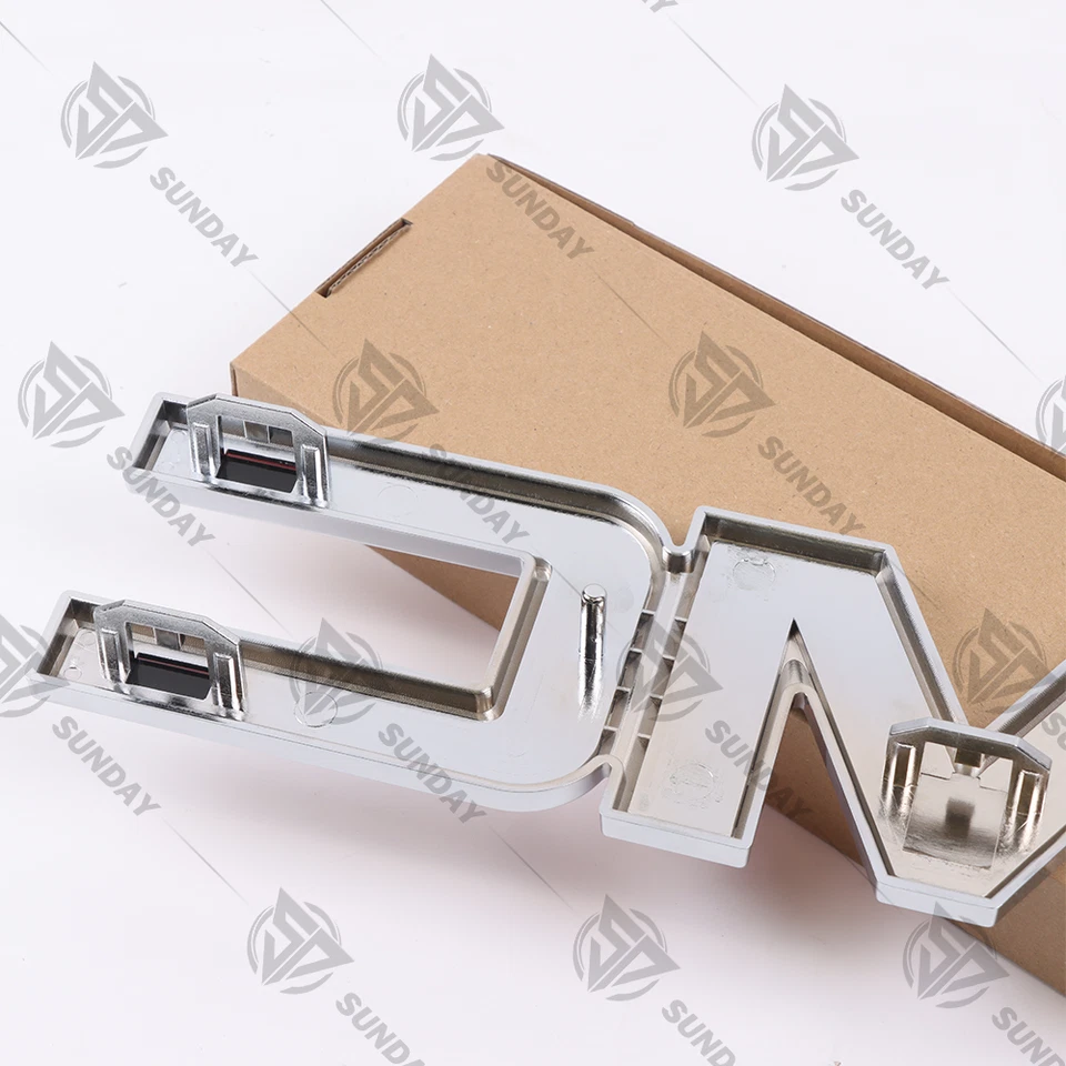 Front Grille Emblem Badge Big for GMC 2007-2013 Sierra 1500 2500/3500HD 22761795 Foto 3 de 3