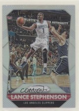 2015-16 Panini Prizm Silver Prizm Lance Stephenson #82 0l4h