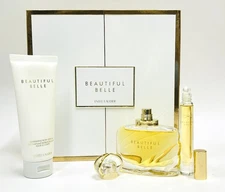 ESTEE LAUDER Beautiful Belle Gift Set Belle Perfume 1.7 oz+Body Lotion 3.4oz NIB