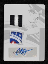 2019 Panini Immaculate Printing Plate Black 1/1 Chance Adams #RD-CA Auto 2k3