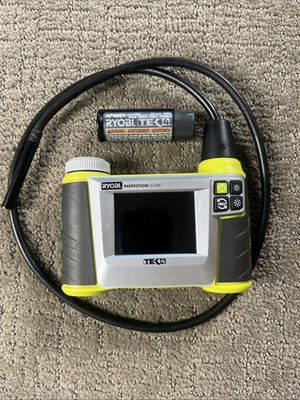 #ad Ryobi TEK4 4V Digital Inspection Scope RP4206 Tested w Battery no Charger $47.99