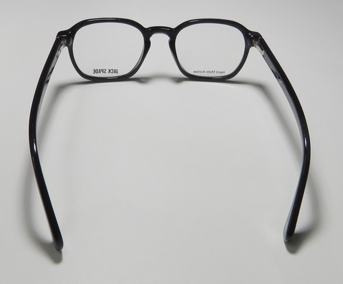 NEU JACK SPADE BARNES BRILLE 48-20-140 ECKIG KUNSTSTOFF SCHWARZ 807 VOLLRAND UNISEX - Bild 5 von 8