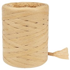 Tenn Well Raffia Ribbon for Gift Wrapping, 1/4 Inch by 218 Yards Natural