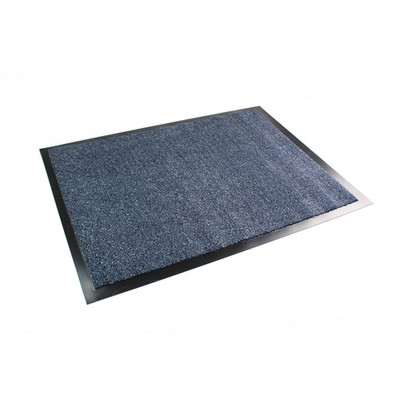 Fußmatte Innen Eingang blau 80x120cm Polypropylen Vinyl Antirutsch robust Matte