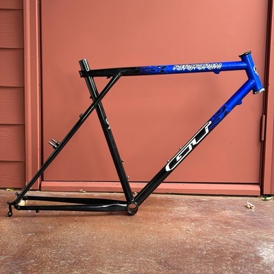 Vintage 90's GT Karakoram MTB Frame 22” Black Blue Flames | eBay