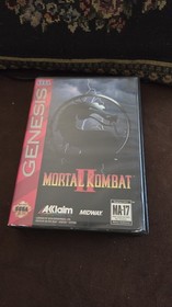 Mortal Kombat II (Sega Genesis, 1994) Complete In Box. See Photos