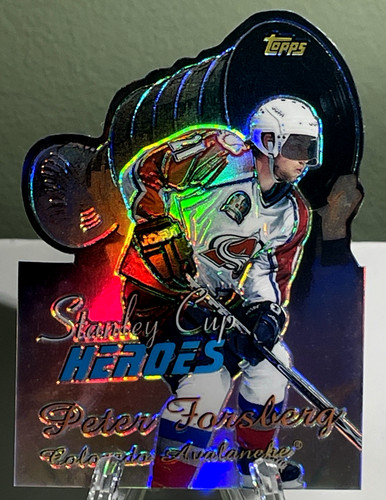 Peter Forsberg [Refractor] #SC12 1999 Topps Stanley Cup Heroes card
