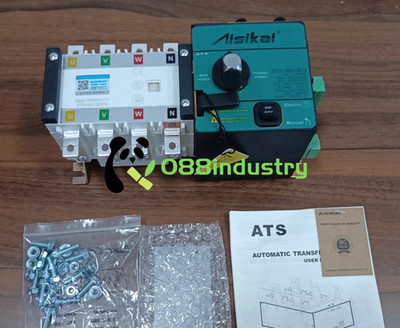 1Pcs AISIKAI ATS Dual Power Automatic Transfer Switch 100A Switch SKT2-100A/4P/X