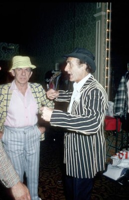 Jack Carter Sid Caesar Golden Key Foundation Burlesque 80 Show at - Old Photo