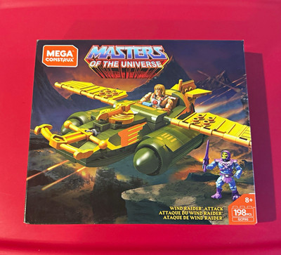 Mega Construx Masters of the Universe Wind Raider Attack 198pc Figures GCP90