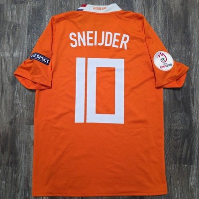 2008 Nike Netherlands Home Soccer Jersey Wesley Sneijder Men S