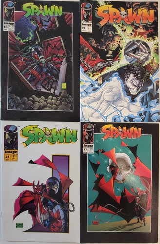 SPAWN Lot (4) #18-22* NM+NM Greg Capullo 1992 TODD MCFARLANE High Grade