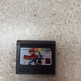 Fatal Fury First Contact Neo Geo Pocket Color with case Tested Works