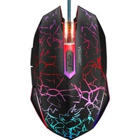Gaming Maus, Kabelgebunden, 6 Tasten, 7 Led Farben, 800-2400 Dpi, PräZision