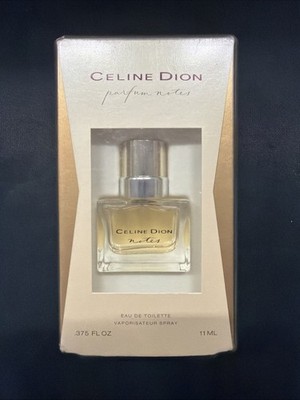 New Celine Dion Notes Eau De Toilette  0.375 oz/11 ml  Perfume Spray Coty -SH1