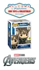 Funko Pop! Marvel Studios: The Avengers - Loki with Scepter With Pop! Protector