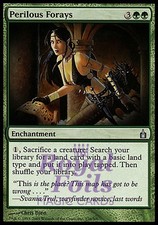 Perilous Forays 1x MTG RAV Ravnica Uncommon MINT green