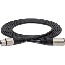 Hosa DMX-505 5-Pin 2-Conductor XLR5M to XLR5F DMX-512 Cable, 5 Feet