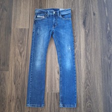 Diesel Girls Stretch Denim Jeans Size 8 Comfy Casual