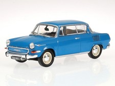 Skoda 1000 MBX 1966 light blue diecast model car IXOCLC432N IXO 1:43