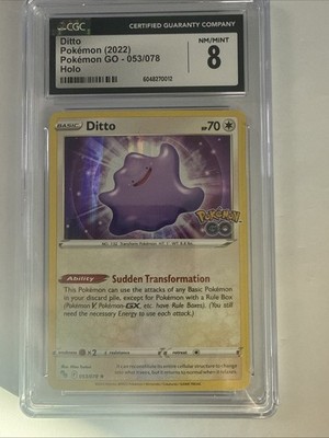 holographic ditto pokemon go card Amazon.com: Ditto 053/078 - Pokemon Go main image 0