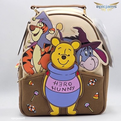 Disney Winnie the Pooh Tigger and Eeyore Halloween Costumes Mini Backpack New