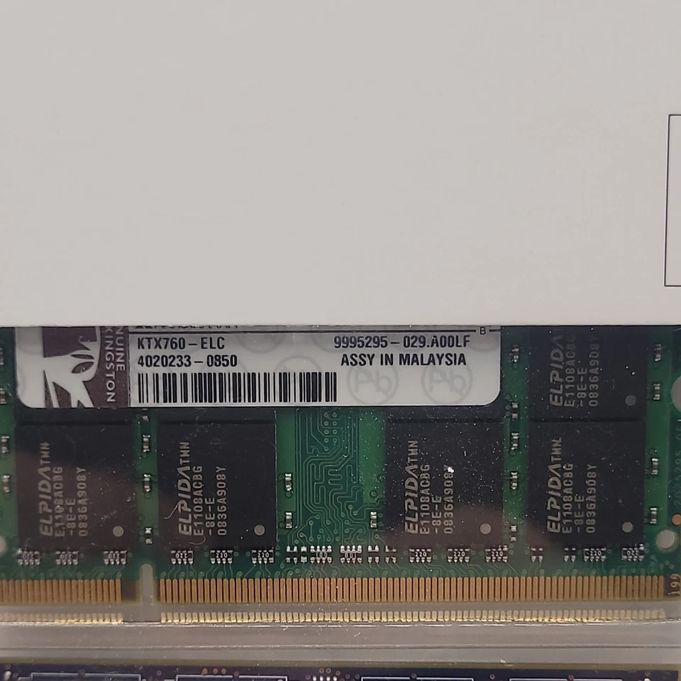 NANYA 2GB 2 G 2RX8 DDR2 800MHz PC2-6400S 200PIN SO-DIMM Laptop RAM Memory 200Pin - Image 4 of 4