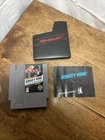 Donkey Kong Nintendo NES Cartridge, Manual, Sleeve, Tested And Working