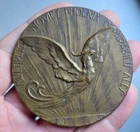 Belgium WWI Medal Belgium Repairs Disasters of War - Phoenix