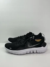 Nike Flex Run 2021 Black White Workout Running Shoe CW3408-002 Men's Size 9-14