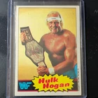 1985 TOPPS WWF #1 HULK HOGAN ROOKIE CARD VG RC