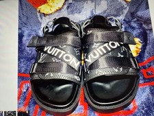 Louis Vuitton Black Men Sandal
