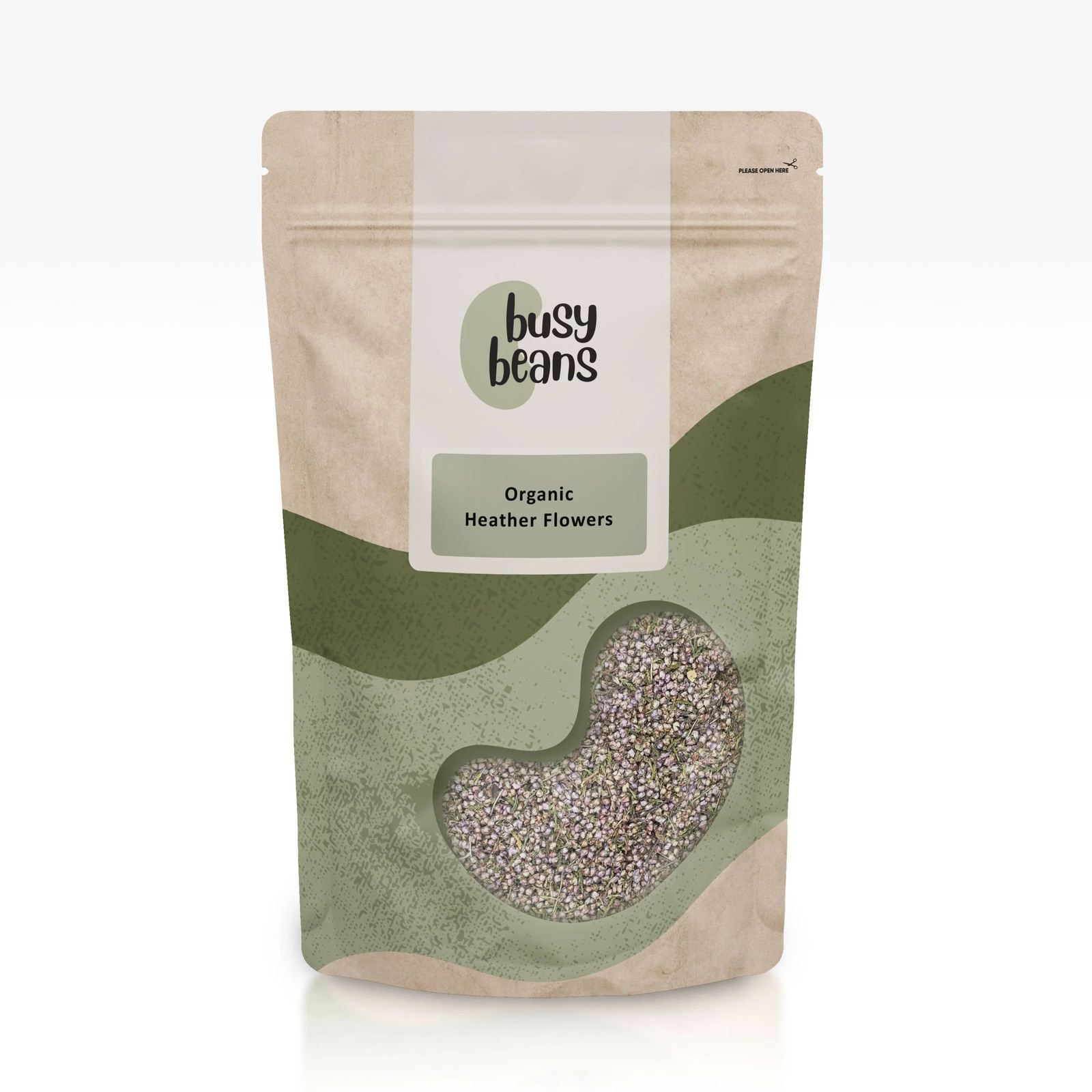 Organic Heather Flowers - Certified Organic - by Busy Beans Organic (50g)