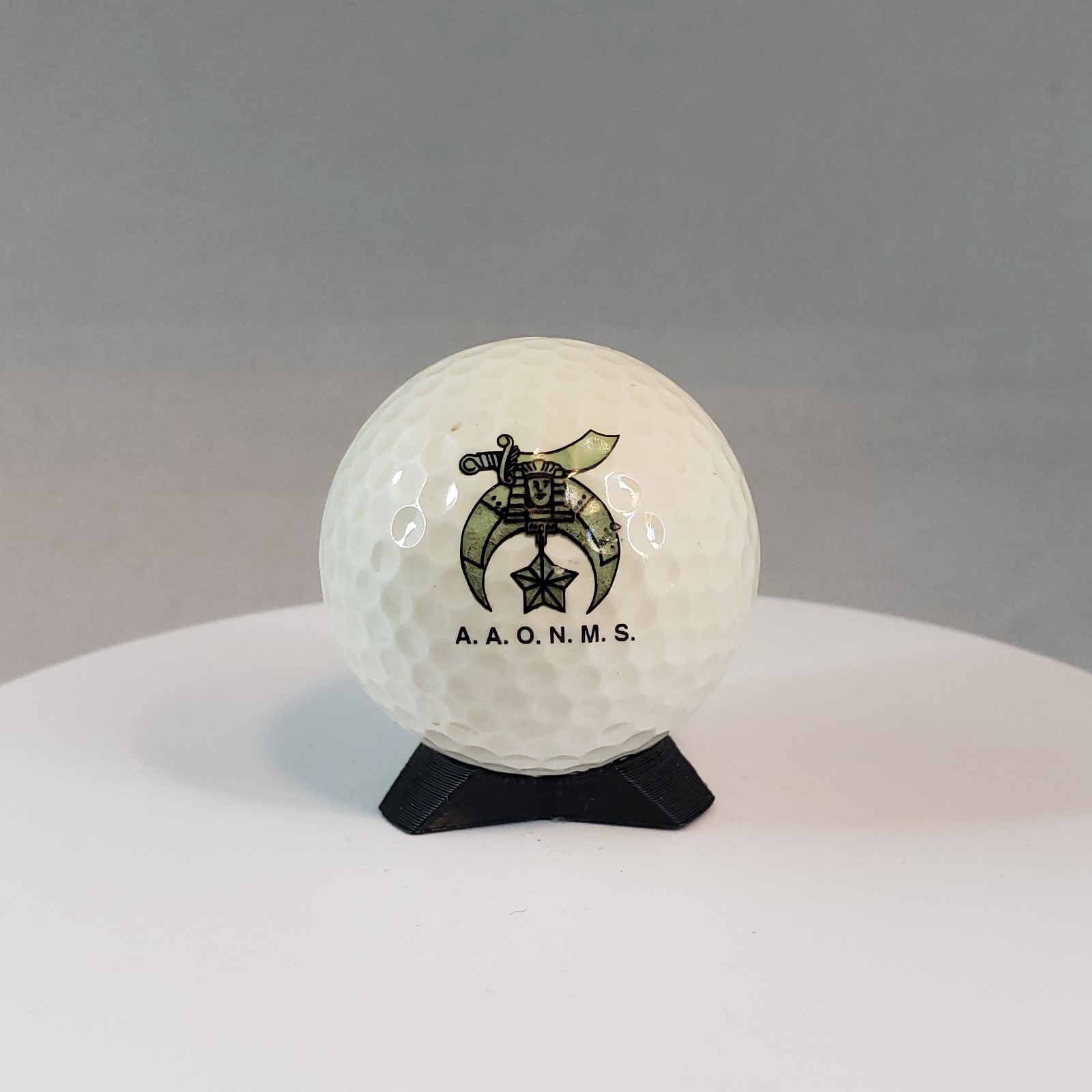 A.A.O.N.M.S. - Vintage Logo Golf Ball - Collectable / Rare