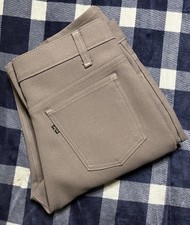 Vintage Levi  s 517 Bootcut Light Brown Dacron Polyester Pants Men  s 32x33.5