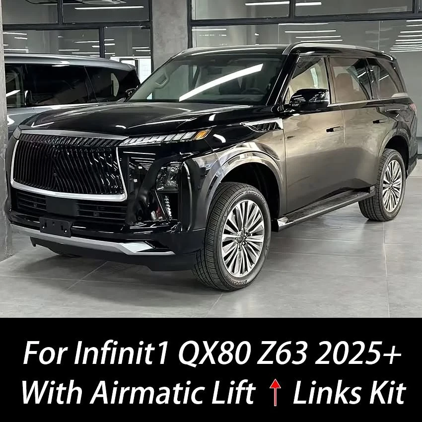 For 2025+ Infiniti QX80 Z63 Adjustable Air Ride Suspension Lift Raise Links Kit - Imagen 2 de 4