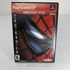 Spider-Man (Sony PlayStation 2, 2002) CIB Compete Manual + Reg Card Greatest Hit