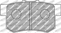 Ferodo Racing BremsbeläGe BremsklöTze Hinten FüR Honda Civic VII Hatchback EU EP