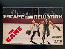 Escape from New York The Game 1981 TSR Board Game