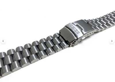 Seiko President Stainless Steel Watch Strap 20mm