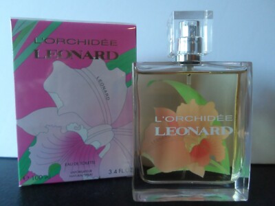 L'Orchidee Leonard EDT Spray 3.4 oz /100 ml Brand New in Sealed