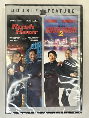 Rush Hour and Rush Hour 2 DVD 2008 Double Feature New and Sealed