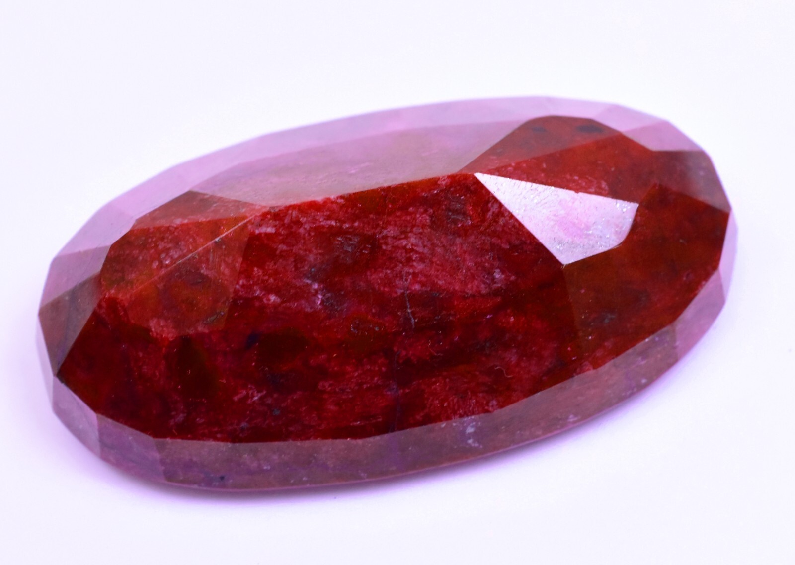 Ruby Red Edgers RARE 437.50 Ct Natural HUGE Red Ruby Museum Grade Certified Oval Loose ...