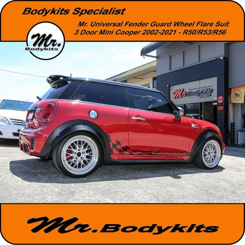 Mr. Fender Guard Wheel Flare For Mini Cooper 3 Door 2002-2021 R50/R53/R56 - Bild 2 von 12