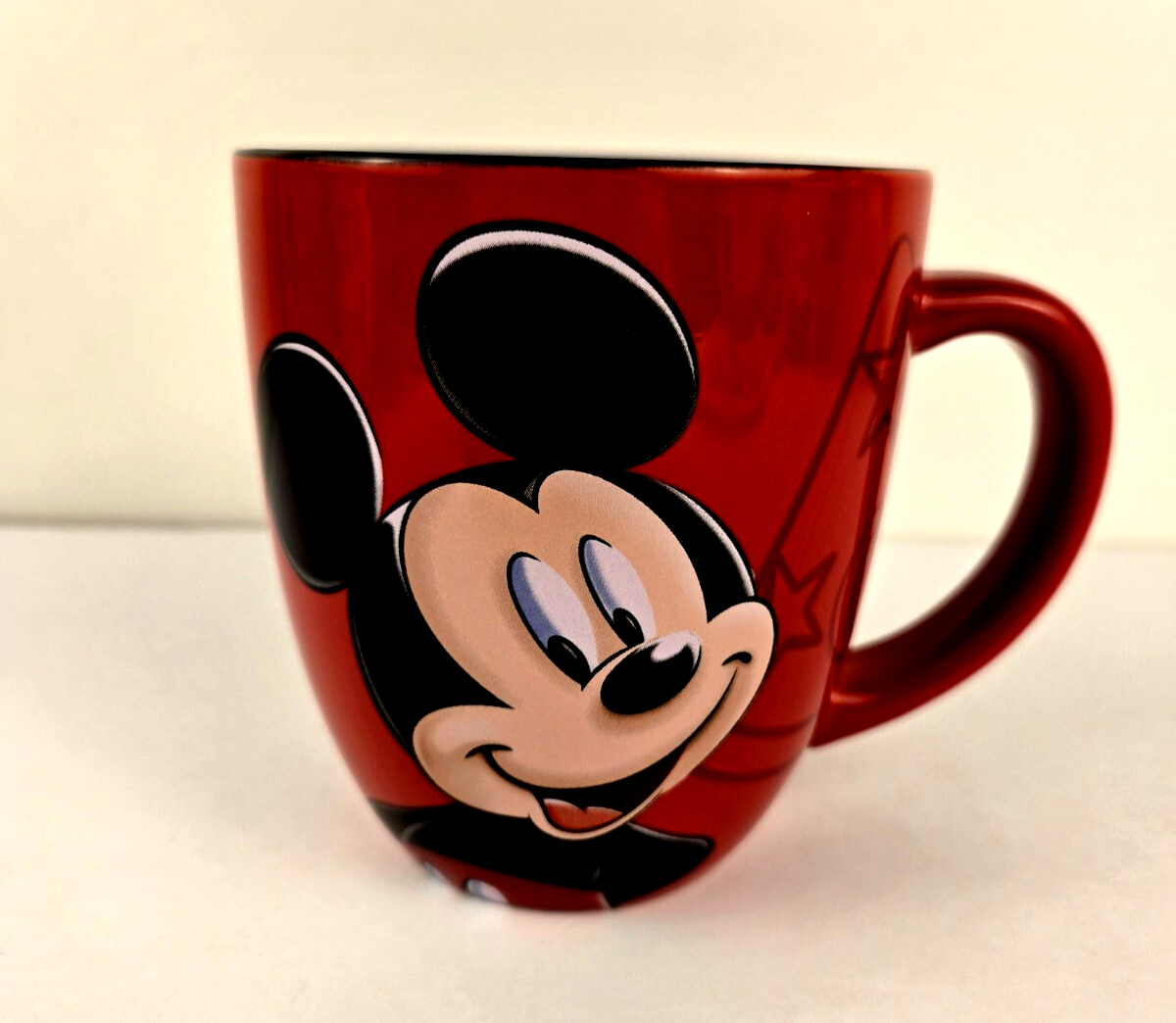 Disneyland Resort 20 oz Mickey Mouse Fantasia Sorcerer Hat Red Mug