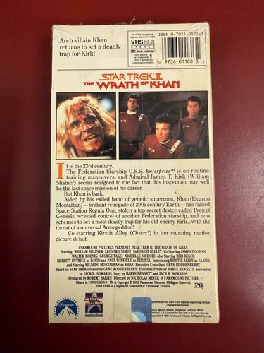 STAR TREK ( I - VI) - New Sealed VHS - Picture 4 of 12