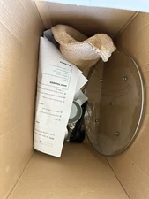 Cafemasy SCR-300B White Black 1200W Electric Coffee Roaster Machine Open Box