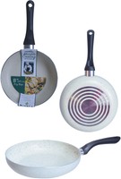 Non-stick Marble Coated 8 Fry Pan - Beige Case Pack 8-2133476 on sale Non-stick Marble Coated 8 Fry Pan - Beige Case Pack 8-2133476 on sale