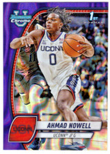 2024-25 Bowman University Chrome - Ahmad Nowell #2 Purple Lava Refractor (RC)