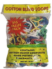 Wool Novelty Cotton Blend Weaving Loops 10oz-Assorted T128